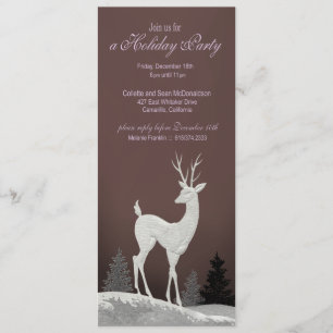 Invitación a la Fiesta de Navidad de Invierno (cir