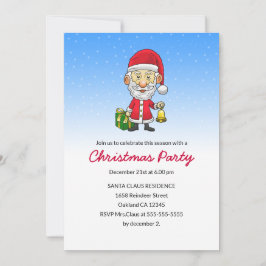 Invitación a la fiesta de Navidad de Jingle Bells
