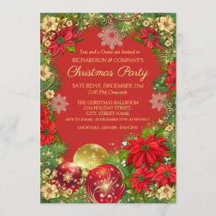 Invitación a la Fiesta de Navidad de la Empresa