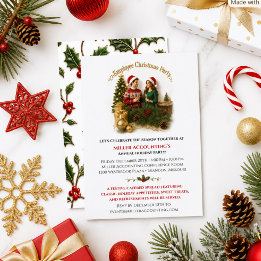 Invitación a la fiesta de Navidad de los empleados