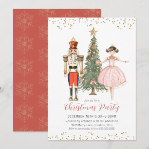 Invitación a la fiesta de Navidad del Cascanueces