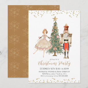 Invitación a la fiesta de Navidad del Cascanueces