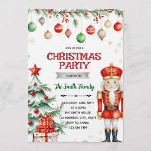 Invitación a la fiesta de Navidad del Cascanueces