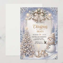 Invitación a la Fiesta de Navidad del Muñeco de Ni