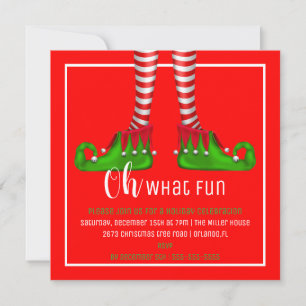 Invitación a la Fiesta de Navidad, Qué Diversión