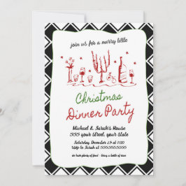 Invitación a la fiesta de navidades