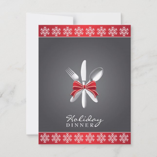 Invitación a la fiesta de navidades (Anverso)