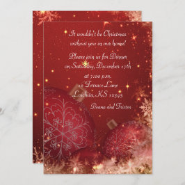 Invitación a la fiesta de navidades