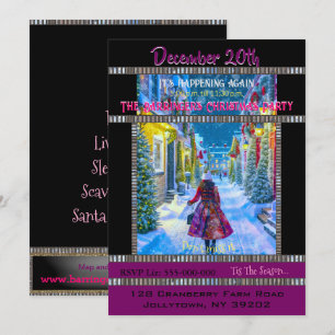 Invitación a la fiesta de Navidades