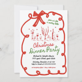 Invitación a la fiesta de navidades