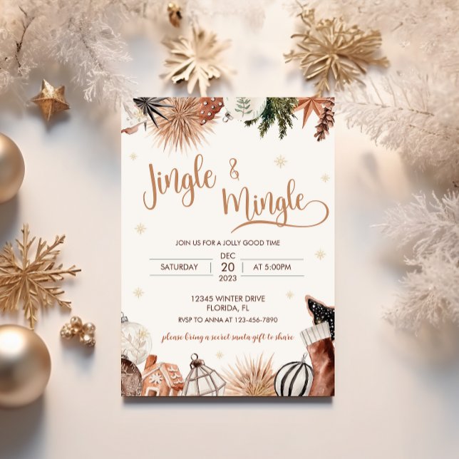 Invitación a la fiesta de Navidades caseros y casi (Subido por el creador)