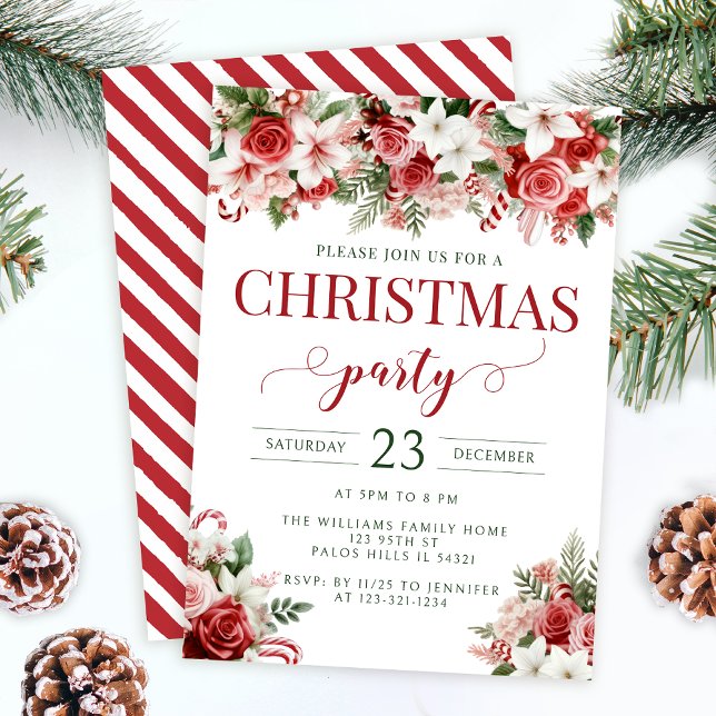 Invitación a la fiesta de Navidades de caramelos f (Subido por el creador)