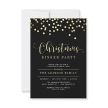 Invitación a la fiesta de Navidades de Confetti de