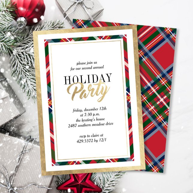 Invitación a la fiesta de Navidades de festividad  (Subido por el creador)