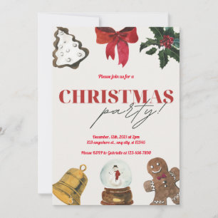 Invitación a la fiesta de Navidades de Holiday Hol