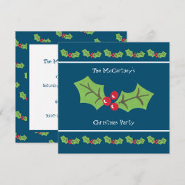 Invitación a la fiesta de Navidades de personaliza