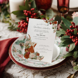 Invitación a la fiesta de Navidades de Peter Rabbi