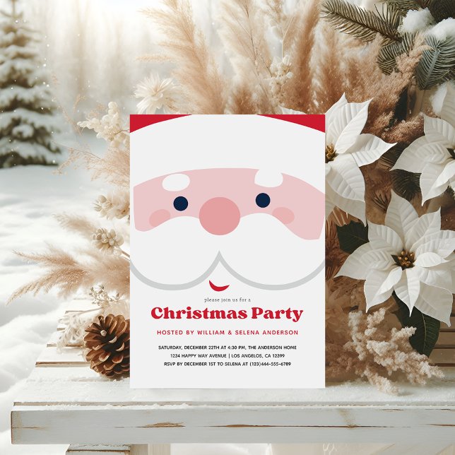 Invitación a la fiesta de Navidades de Santa Face (Subido por el creador)