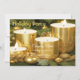 Invitación a la fiesta de Navidades de Velas Dorad