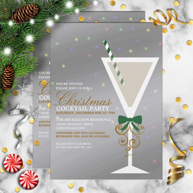 Invitación a la fiesta de Navidades festivos (Subido por el creador)