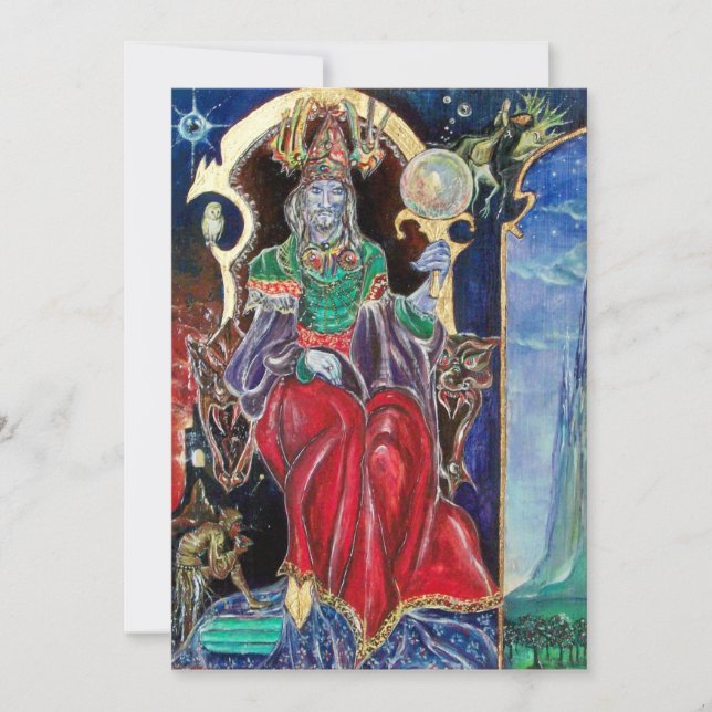 Invitación a la fiesta de NEUROMANCER Magician Kin (Anverso)