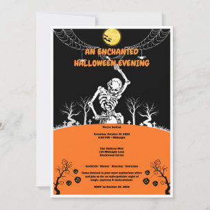 Invitación a la fiesta de Noche de Brujas