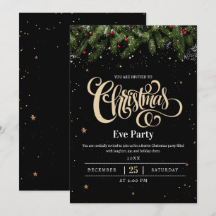 Invitación a la Fiesta de Nochebuena de Vacaciones