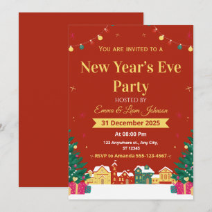 Invitación a la Fiesta de Nochevieja 2026