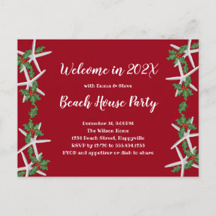 Invitación a la fiesta de Nochevieja en la playa S