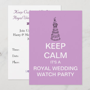 Invitación a la fiesta de observación de la boda r