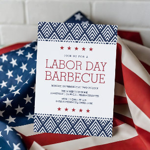 Invitación a la fiesta de parrillada del Día del T