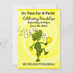 Invitación a la Fiesta de Picklball Relish
