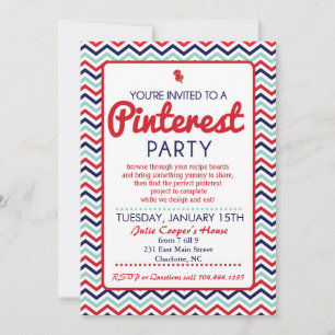 Invitación a la Fiesta de Pinterest