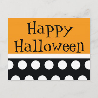 Invitación a la Fiesta de Postales de Halloween de