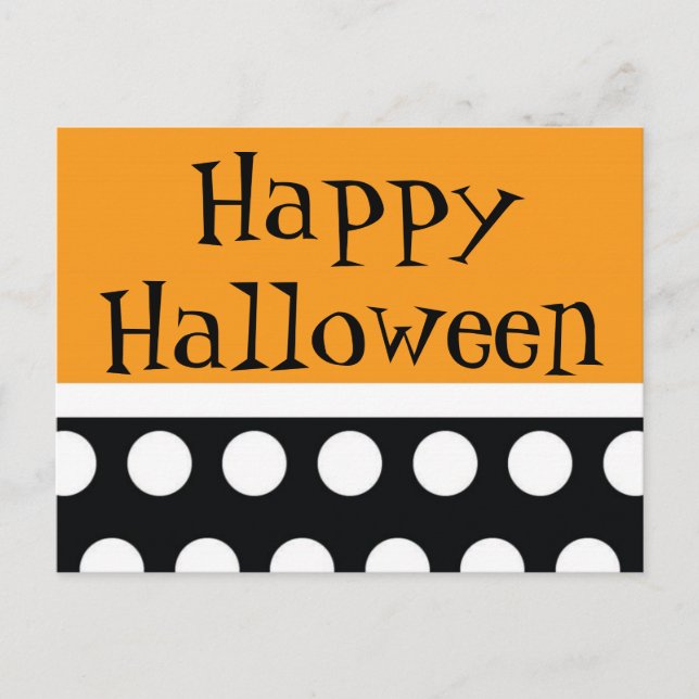 Invitación a la Fiesta de Postales de Halloween de (Anverso)