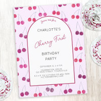 Invitación a la fiesta de primer cumpleaños de Che