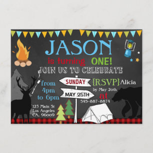 Invitación a la fiesta de primer cumpleaños de Lum