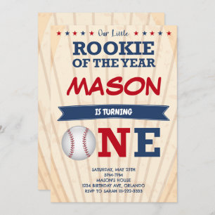 Invitación a la Fiesta de Primer Cumpleaños del Bé