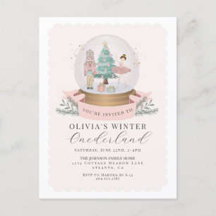 Invitación a la fiesta de primer cumpleaños del Ca