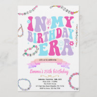 invitación a la fiesta de pulseras de la amistad