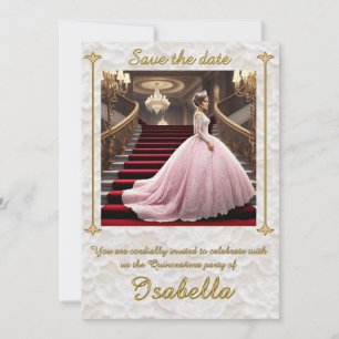 " INVITACIÓN A LA FIESTA DE QUINCEAÑERA "