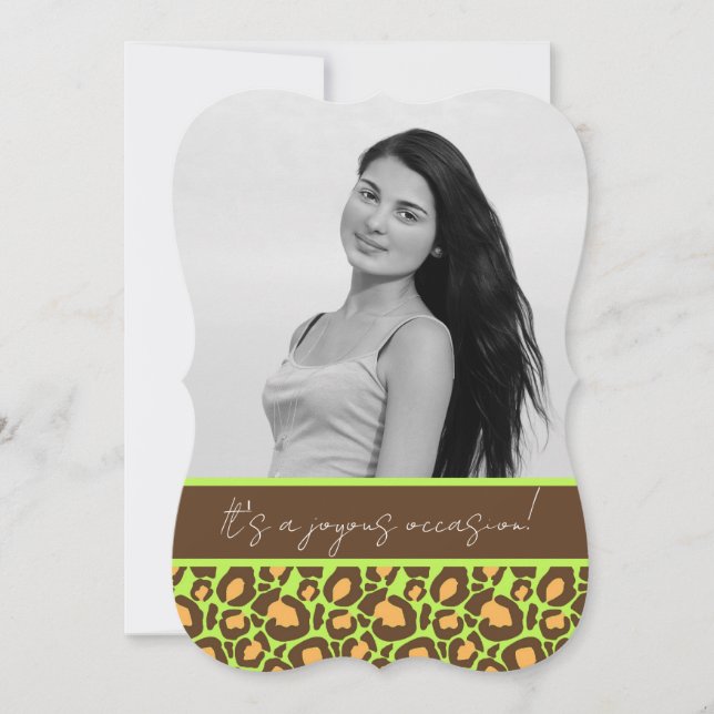 Invitación a la fiesta de Quinceanera (impresión d (Anverso)