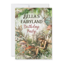 Invitación a la fiesta de Realm Encantada en las I
