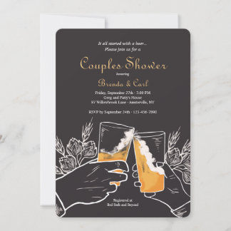 Invitación a la Fiesta de Regalos para Pareja con 