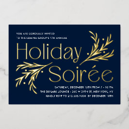 Invitación a la fiesta de Relieve metalizado Lavis