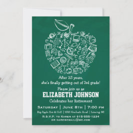 Invitación a la fiesta de retiro de Apple para pro