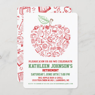 Invitación a la fiesta de retiro de Apple para pro