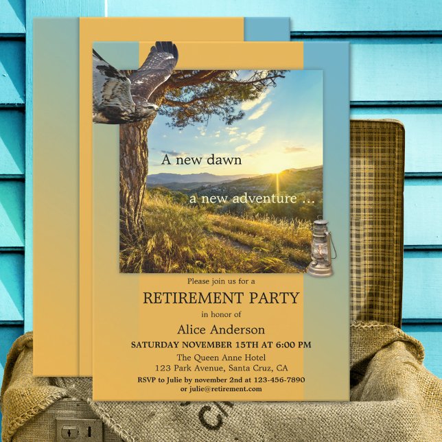 Invitación a la fiesta de retiro de aventuras de a (Subido por el creador)