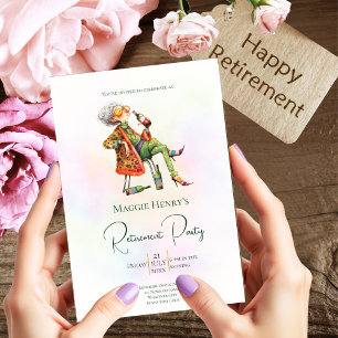 Invitación a la fiesta de retiro de la señorita Qu