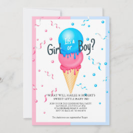 Invitación a la Fiesta de Revelación de Género